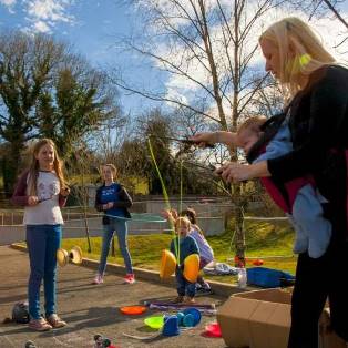 Circus Skills at Woodovis Park